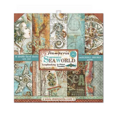 Stamperia Sea World Designpapier - Paper Pack